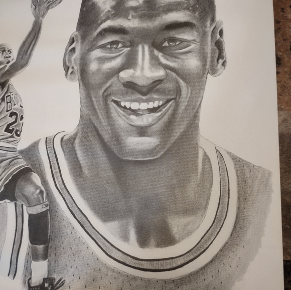 Vintage Michael Jordan Poster 24x18 1991 - Picture 2 of 4